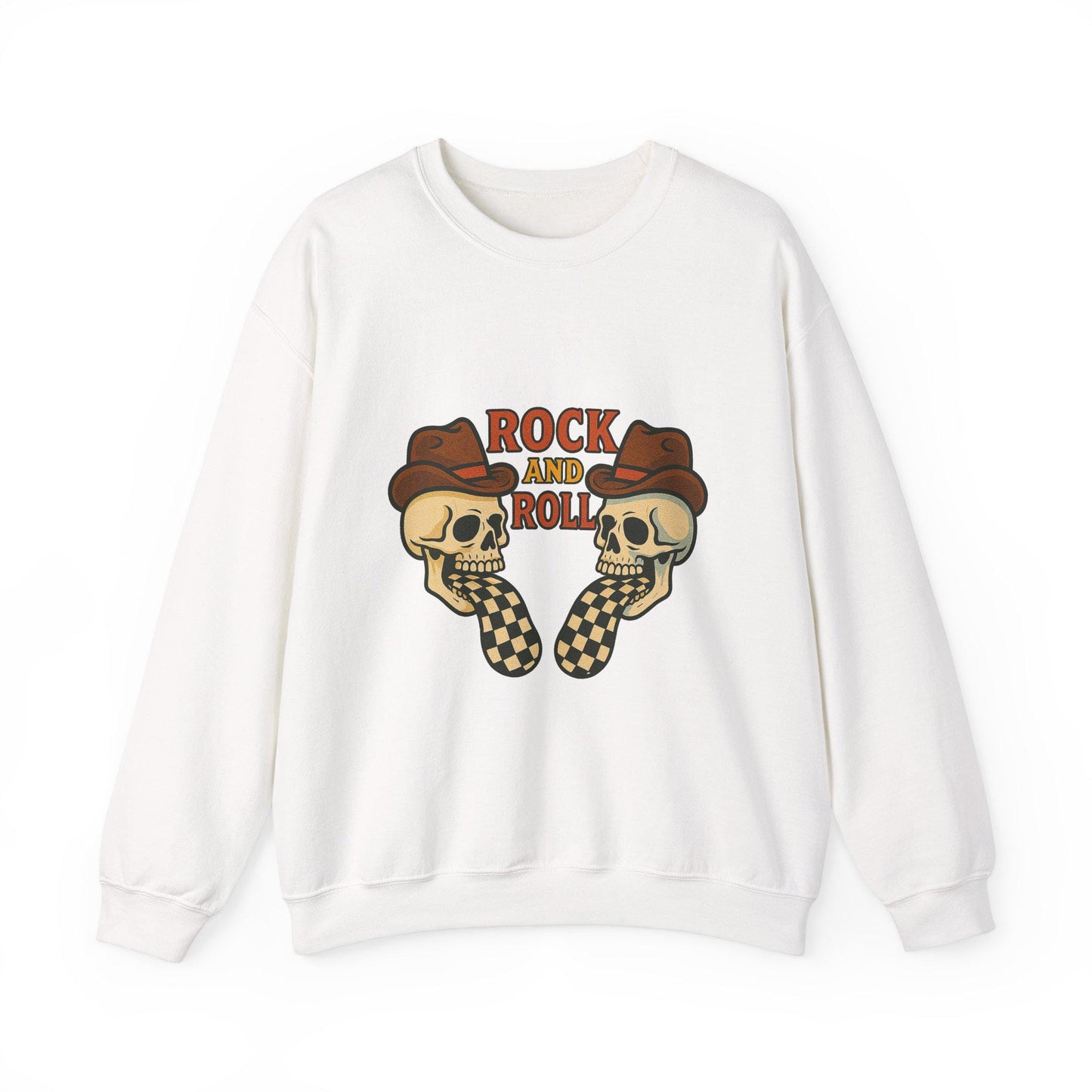 Edgy yallternative Western Rock and roll checkered tongue cowboy skull png graphic digital download for sublimation and dtf