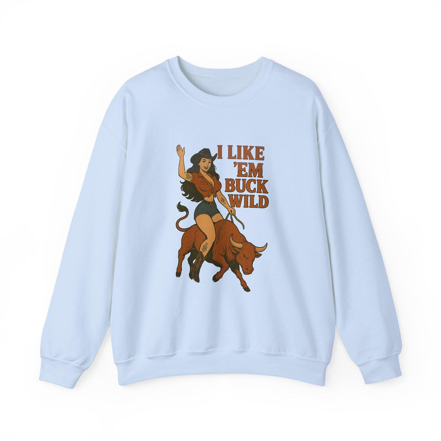 Western cowgirl "i like em buckwild" png graphic INSTANT digital download for tshirt sublimation or dtf