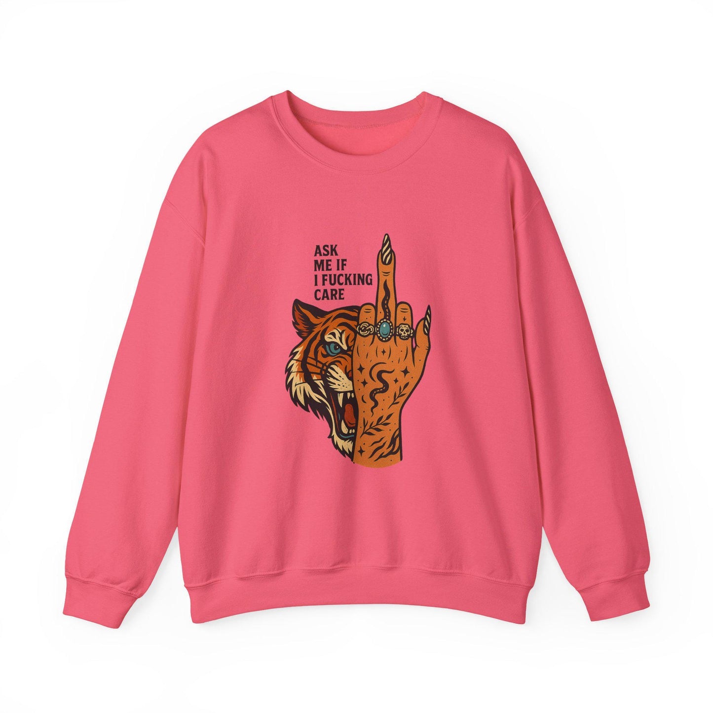 yallternative cowgirl hand and tiger PNG graphic INSTANT digital download for tshirt sublimation or dtf