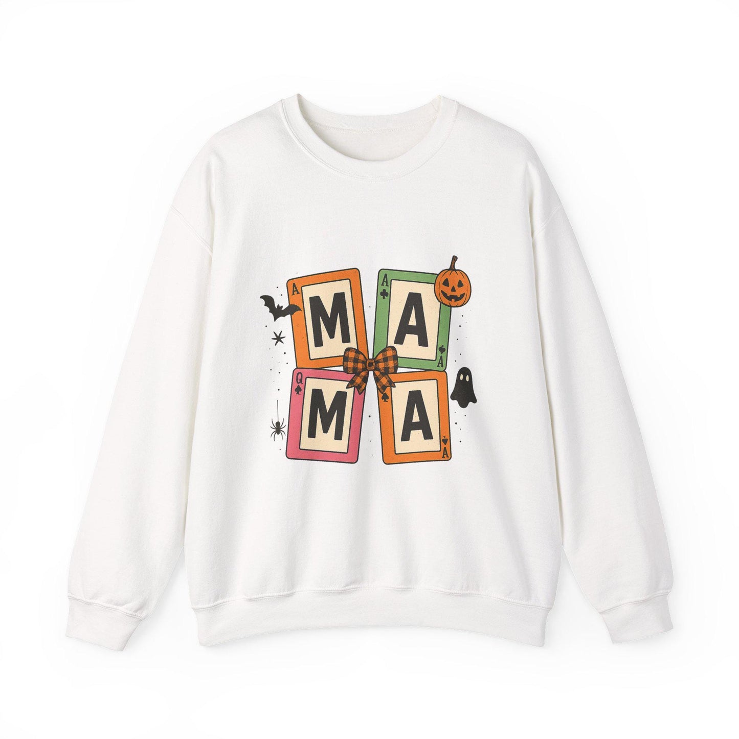 Spooky cute halloween bow "MAMA" cards PNG graphic INSTANT digital download for tshirt sublimation or dtf