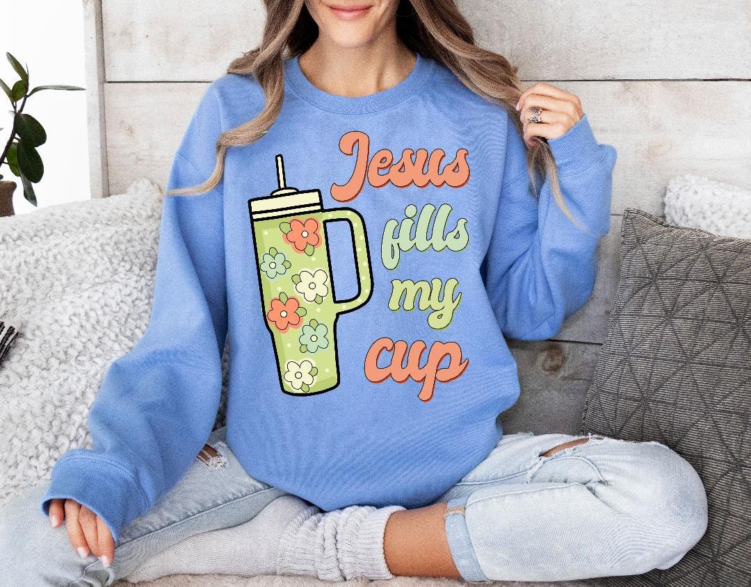 Stanley Cup Jesus Png Design for Sublimation Cup Design flower cup retro cup design