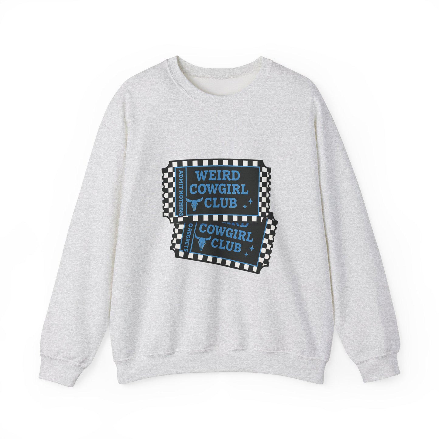 Yallternative edgy western "weird cowgirl" tickets png graphic digital download for sublimation or dtf