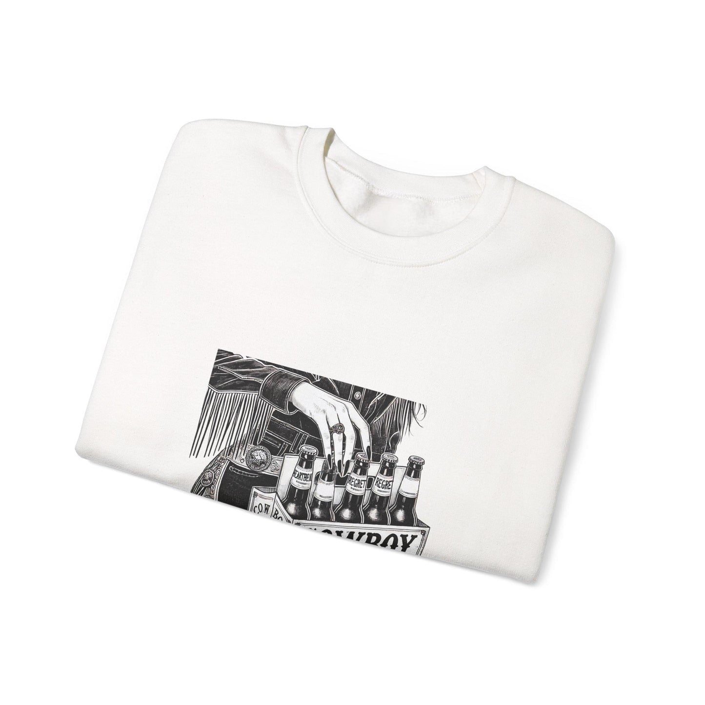 Yallternative Cowboy tears to go beer case Western png graphic digital download for sublimation or dtf