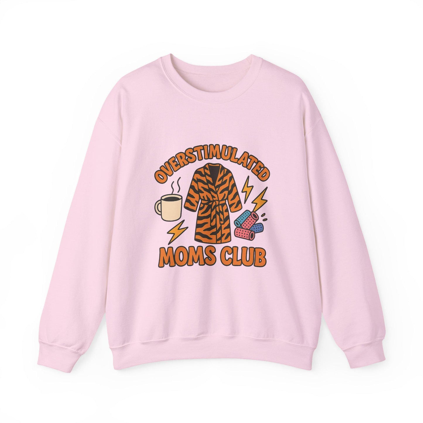 Overstimulated moms club PNG graphic INSTANT digital download for tshirt sublimation or dtf