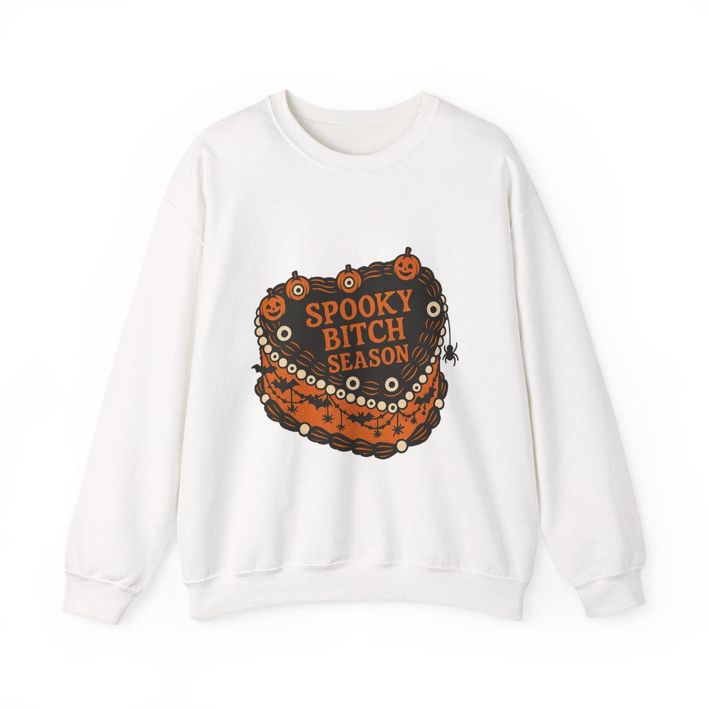 Spooky edgy fall/Halloween spooky season vintage cake PNG graphic INSTANT digital download for tshirt sublimation or dtf