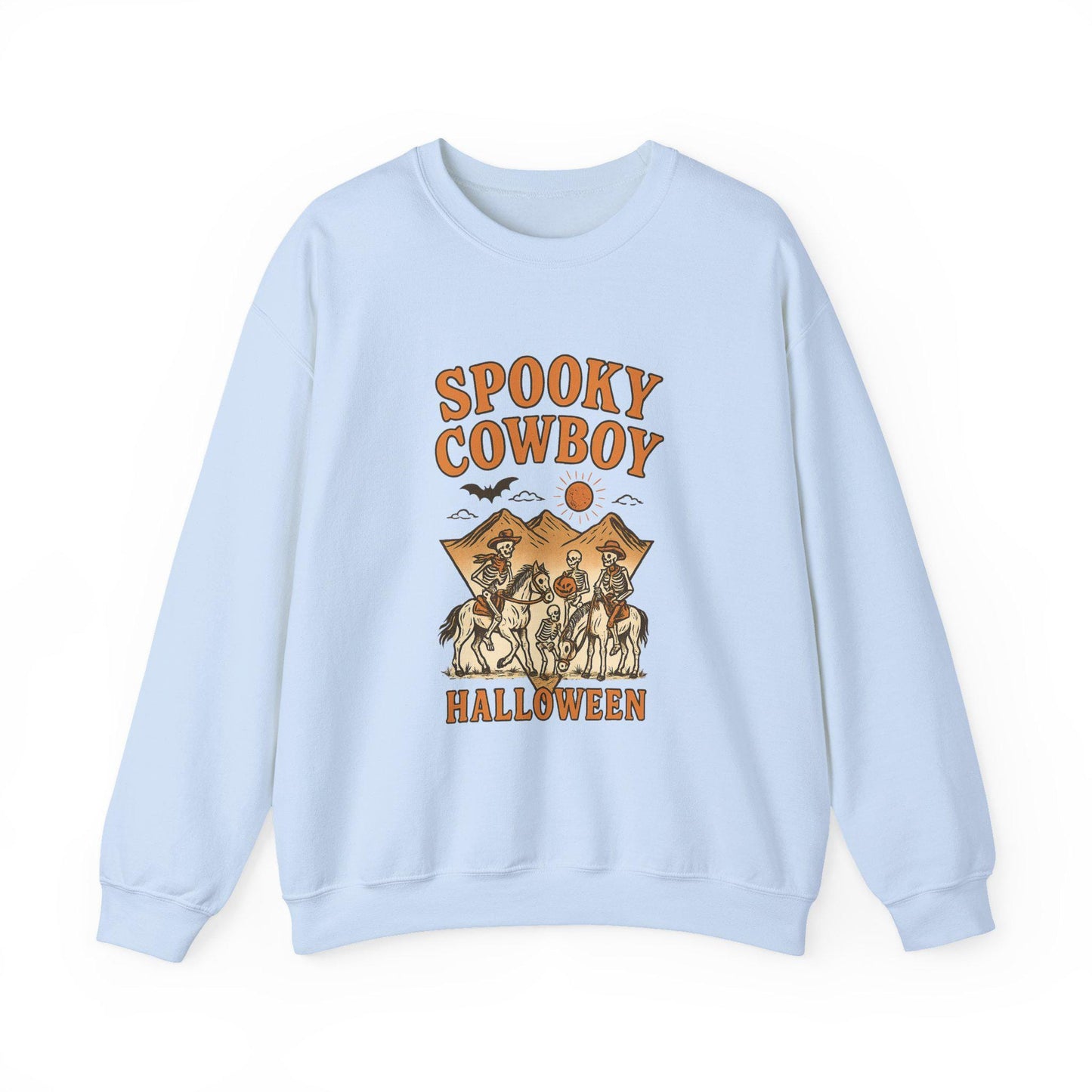 Western halloween "spooky cowboy" desert PNG graphic INSTANT digital download for tshirt sublimation or dtf