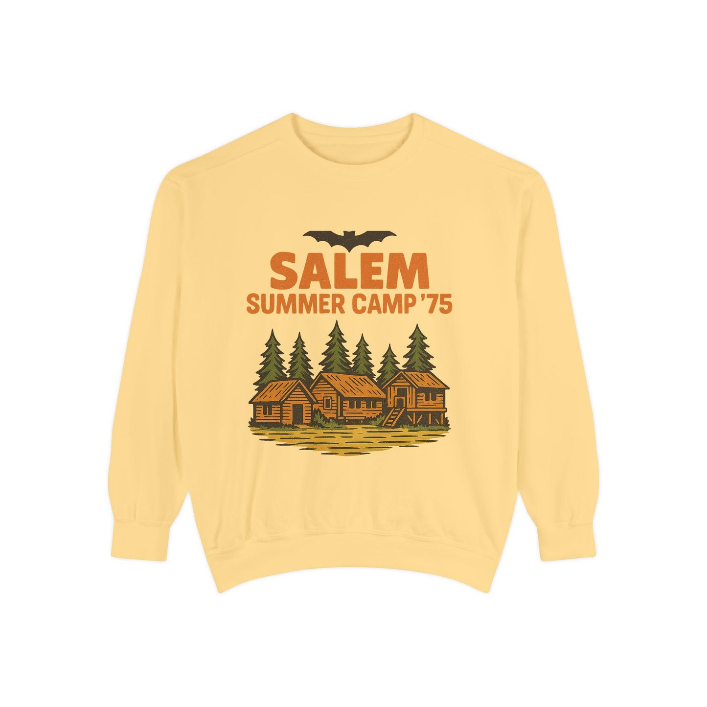 Vintage Salem summer camp halloween PNG graphic INSTANT digital download for tshirt sublimation or dtf