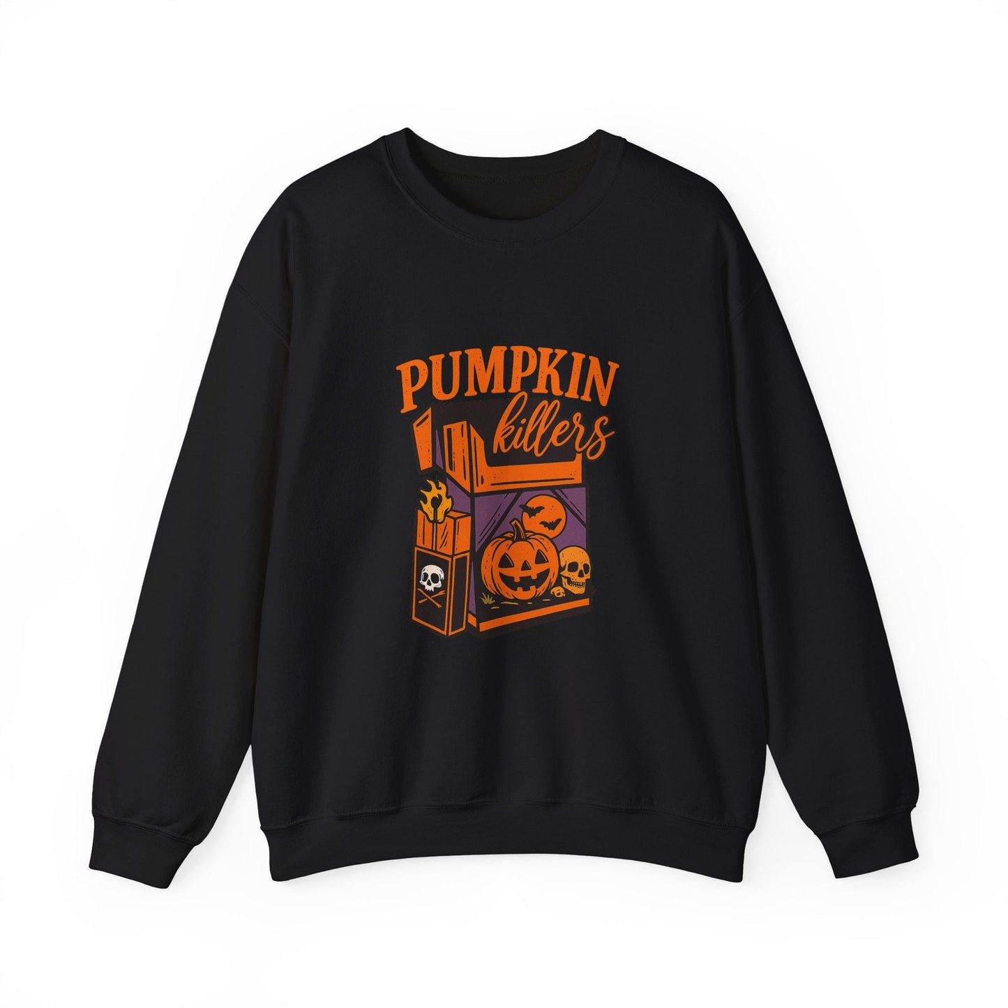 Halloween "pumpkin killers" retro cig and lighter PNG graphic INSTANT digital download for tshirt sublimation or dtf