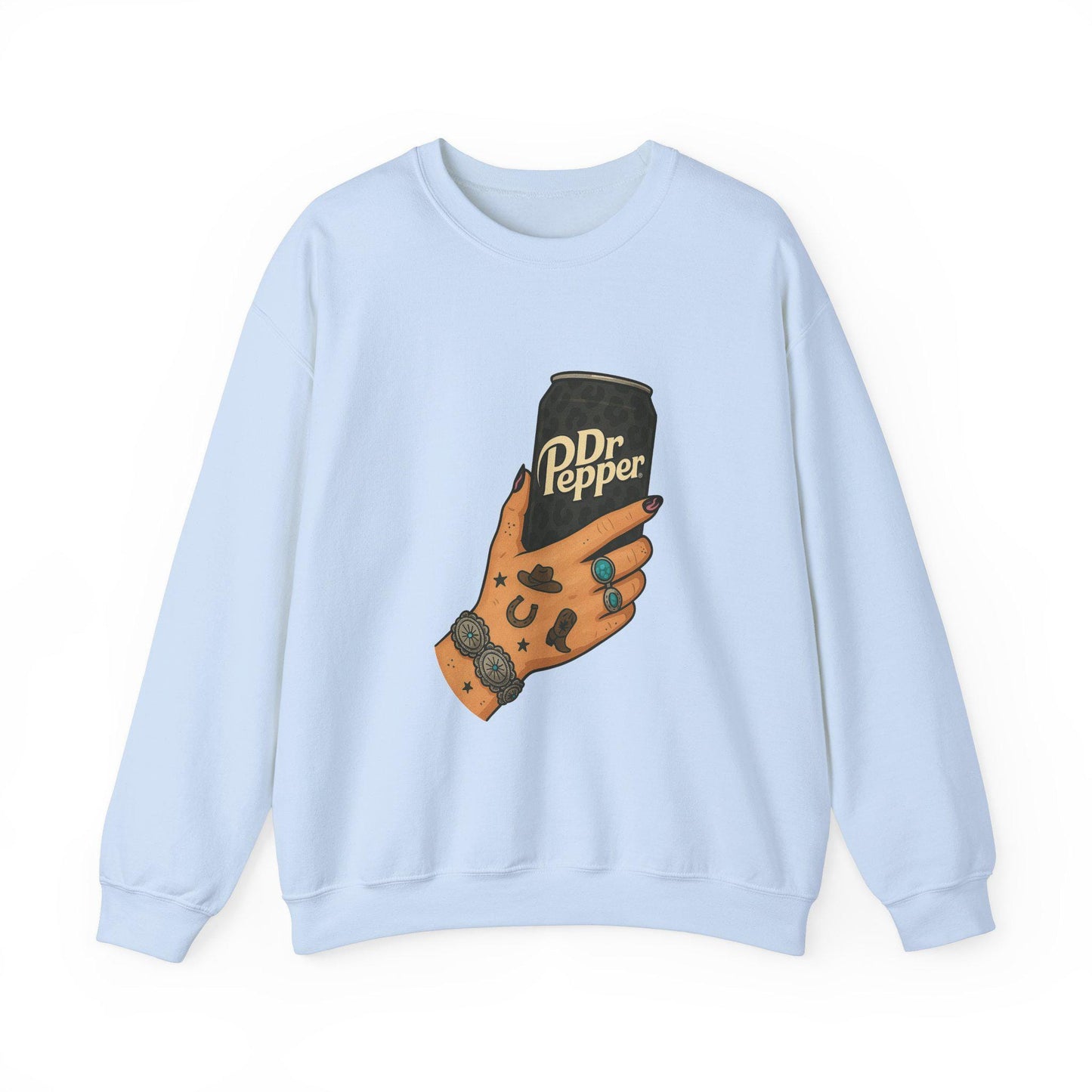 Western cowgirl yallternative dr pepper png graphic digital download for tshirt sublimation or dtf