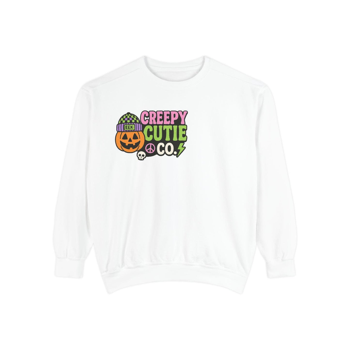 Halloween "creepy cutie" groovy pumpkin INSTANT digital download for tshirt sublimation or dtf