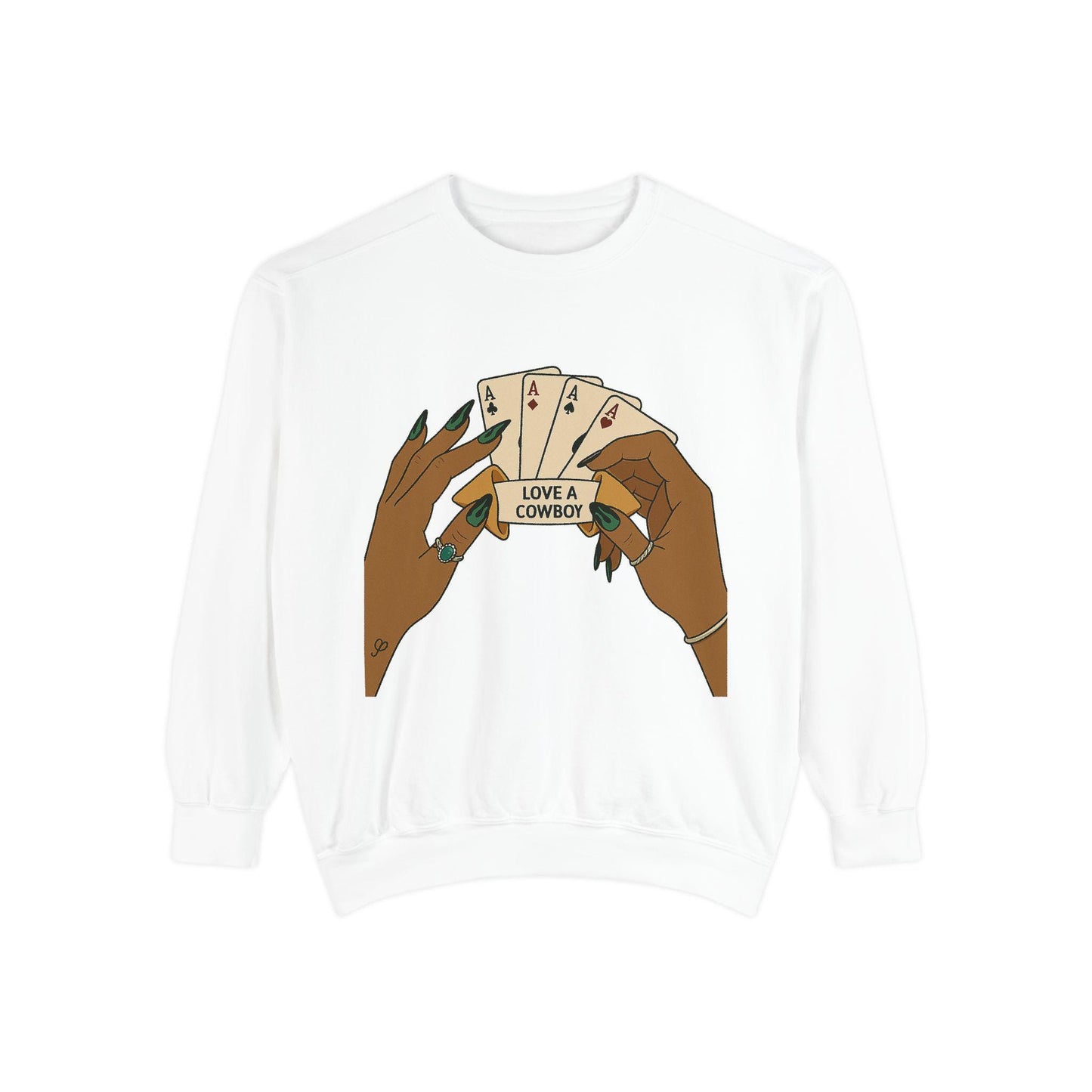 Edgy Western yallternative cowgirl "love a cowboy" fortune cookie png graphic download for tshirt sublimation or dtf