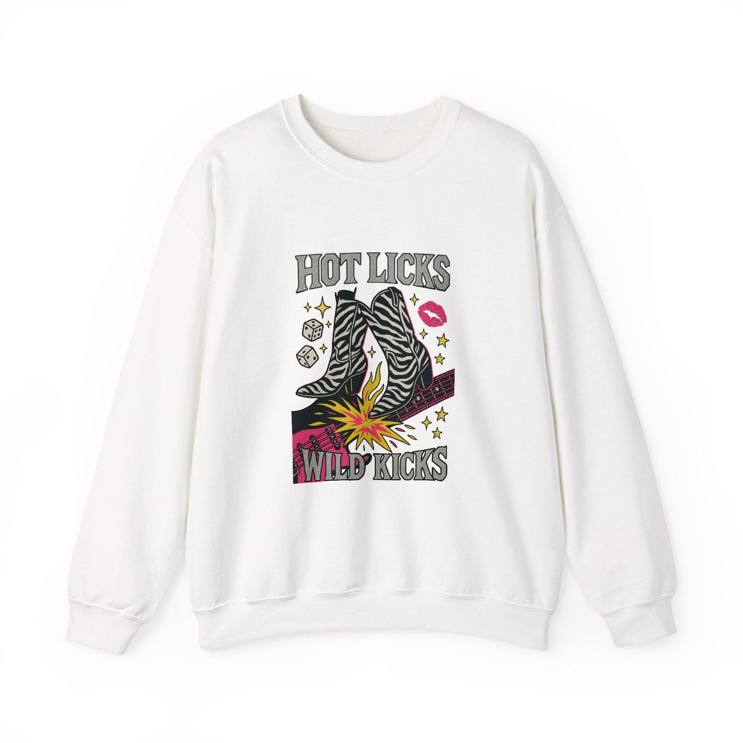 Western 80s inspired cowgirl boots guitar dice lip PNG graphic INSTANT digital download for tshirt sublimation or dtf