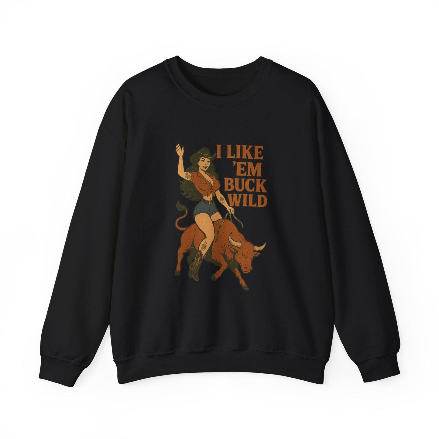 Western cowgirl "i like em buckwild" png graphic INSTANT digital download for tshirt sublimation or dtf