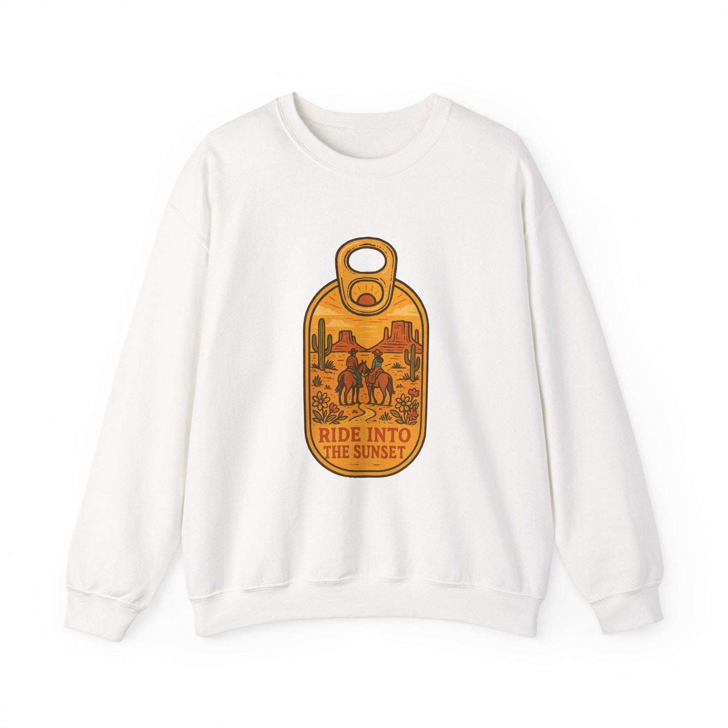 Edgy Western vintage can tab png graphic digital download for sublimation or dtf