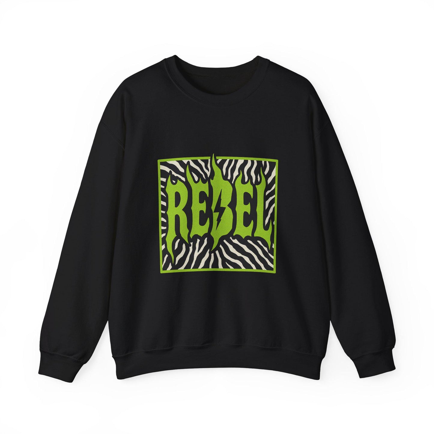 Edgy yallternative "rebel" zwbra print lightning bolt PNG graphic INSTANT digital download for tshirt sublimation or dtf