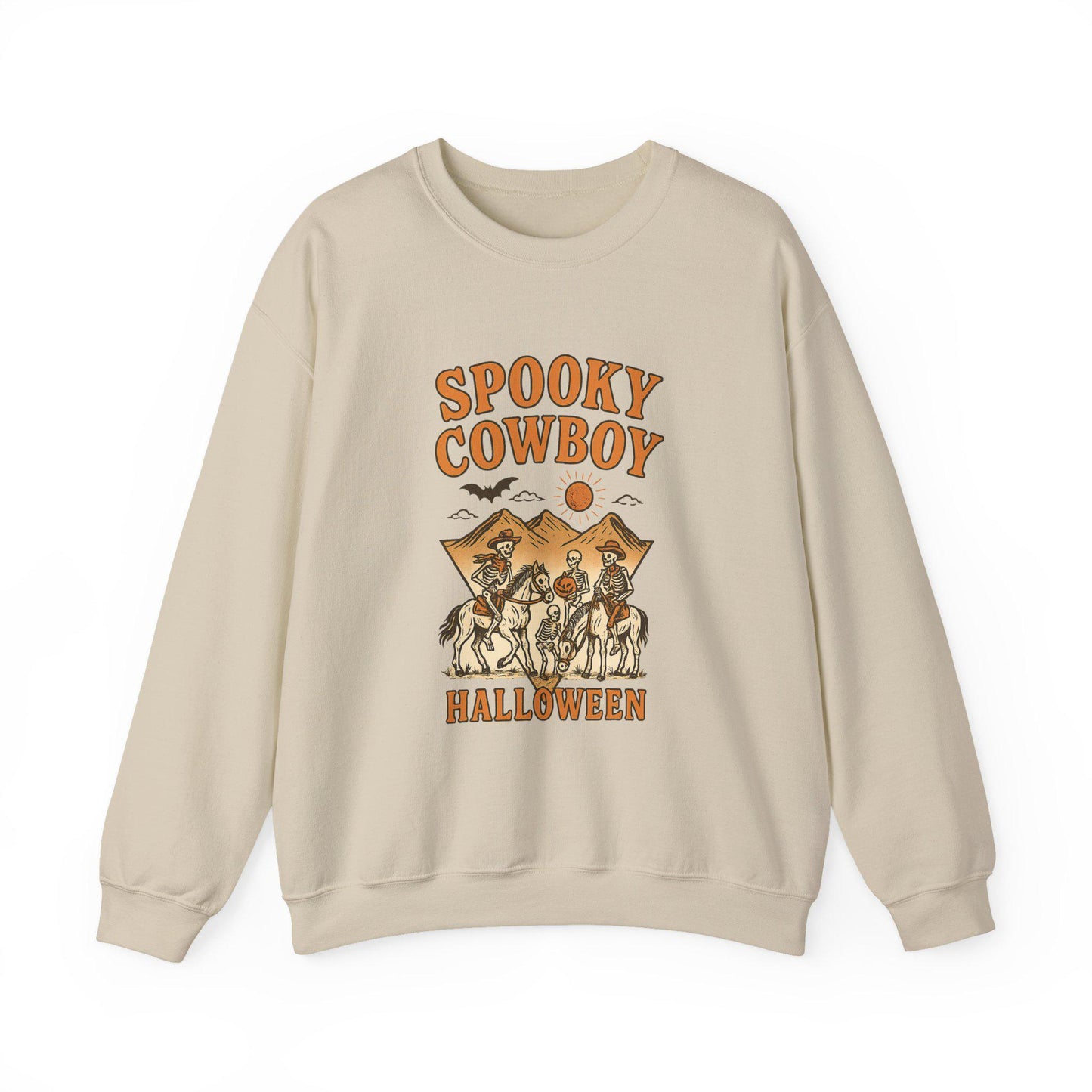 Western halloween "spooky cowboy" desert PNG graphic INSTANT digital download for tshirt sublimation or dtf