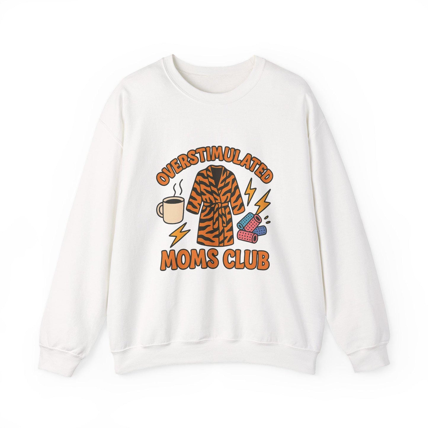 Overstimulated moms club PNG graphic INSTANT digital download for tshirt sublimation or dtf