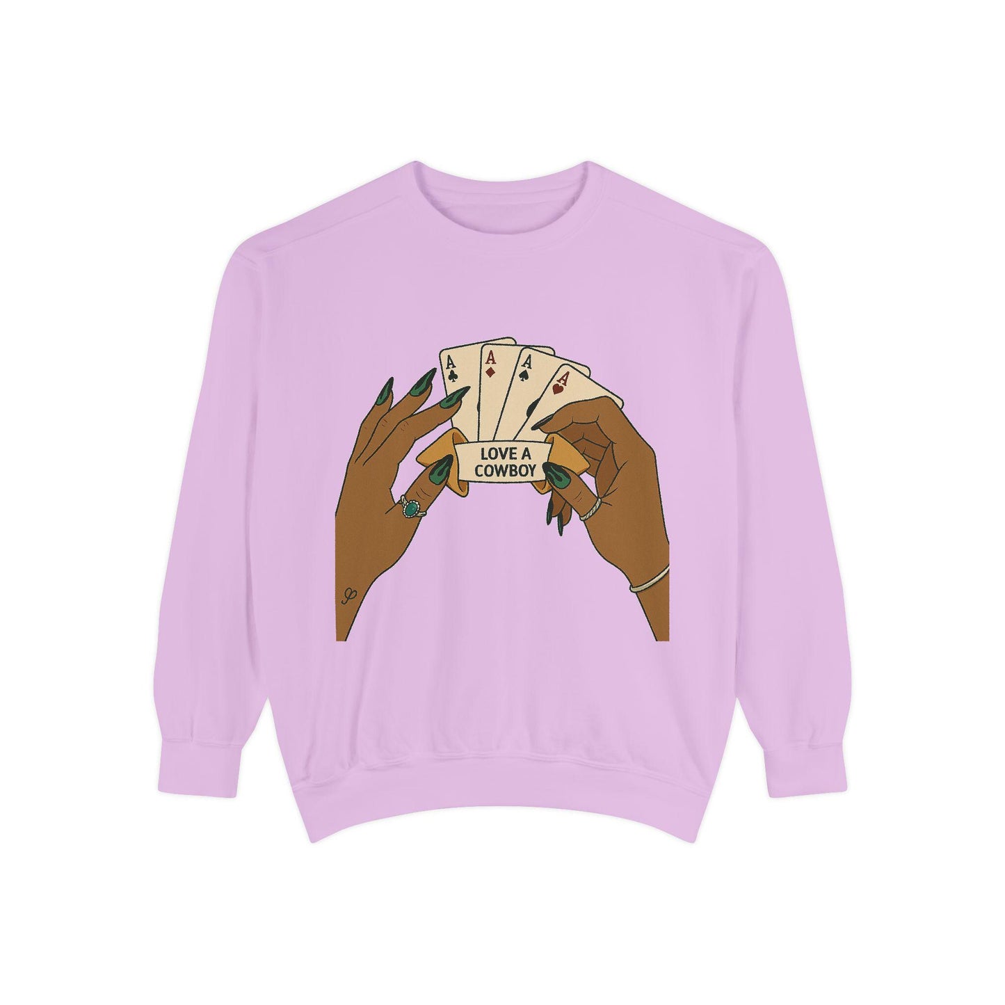 Edgy Western yallternative cowgirl "love a cowboy" fortune cookie png graphic download for tshirt sublimation or dtf