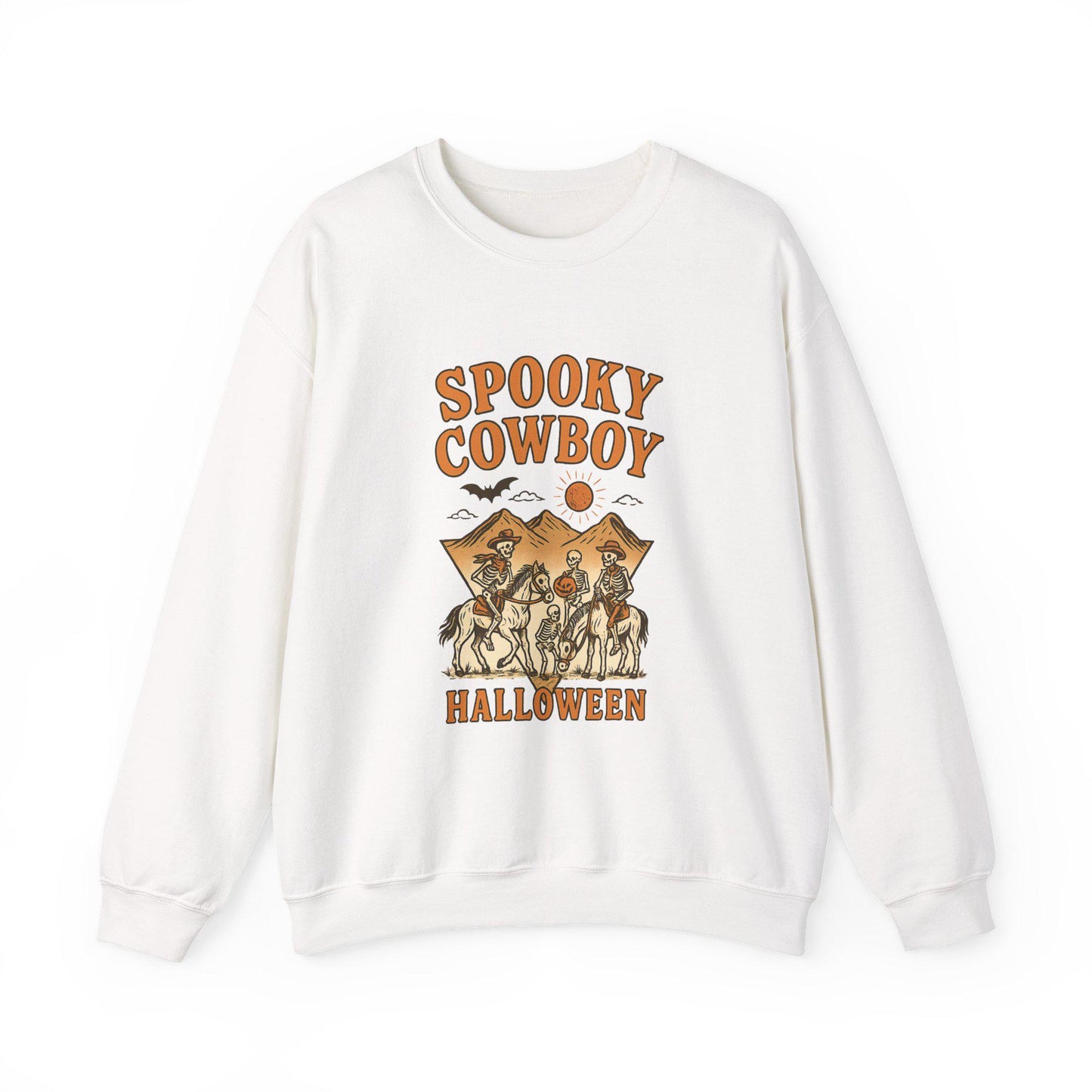 Western halloween "spooky cowboy" desert PNG graphic INSTANT digital download for tshirt sublimation or dtf