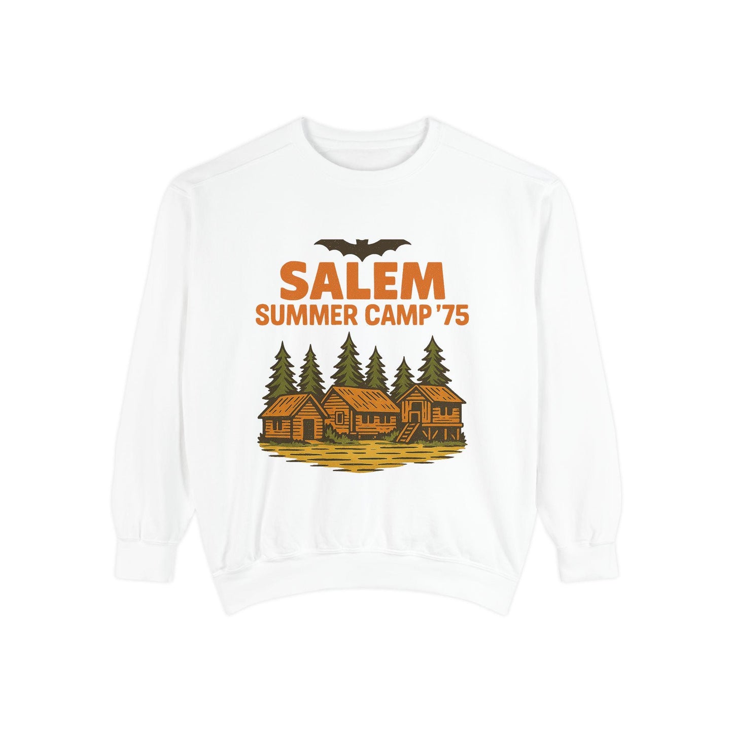 Vintage Salem summer camp halloween PNG graphic INSTANT digital download for tshirt sublimation or dtf