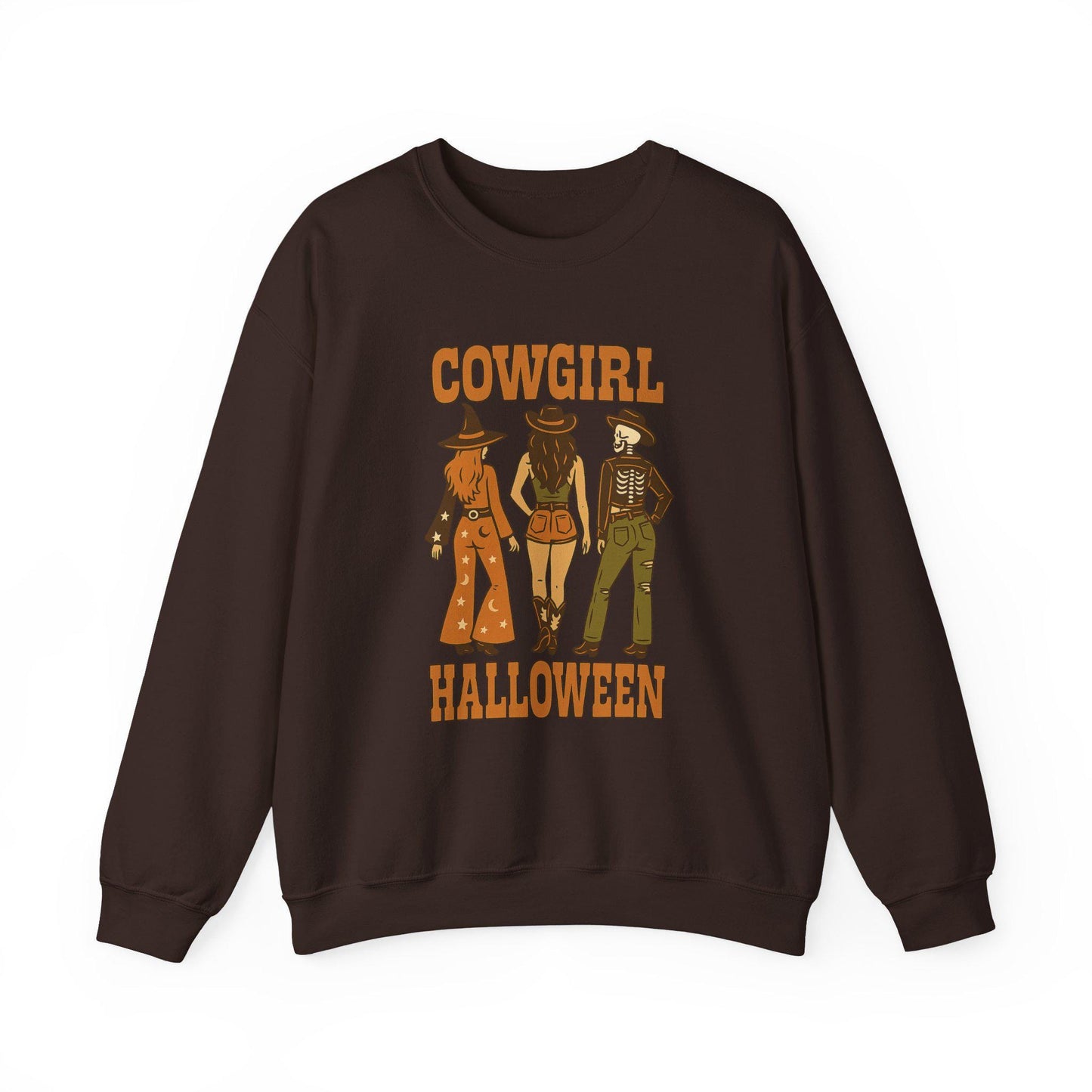 Western halloween "cowgirl halloween" retro vintage PNG graphic INSTANT digital download for tshirt sublimation or dtf