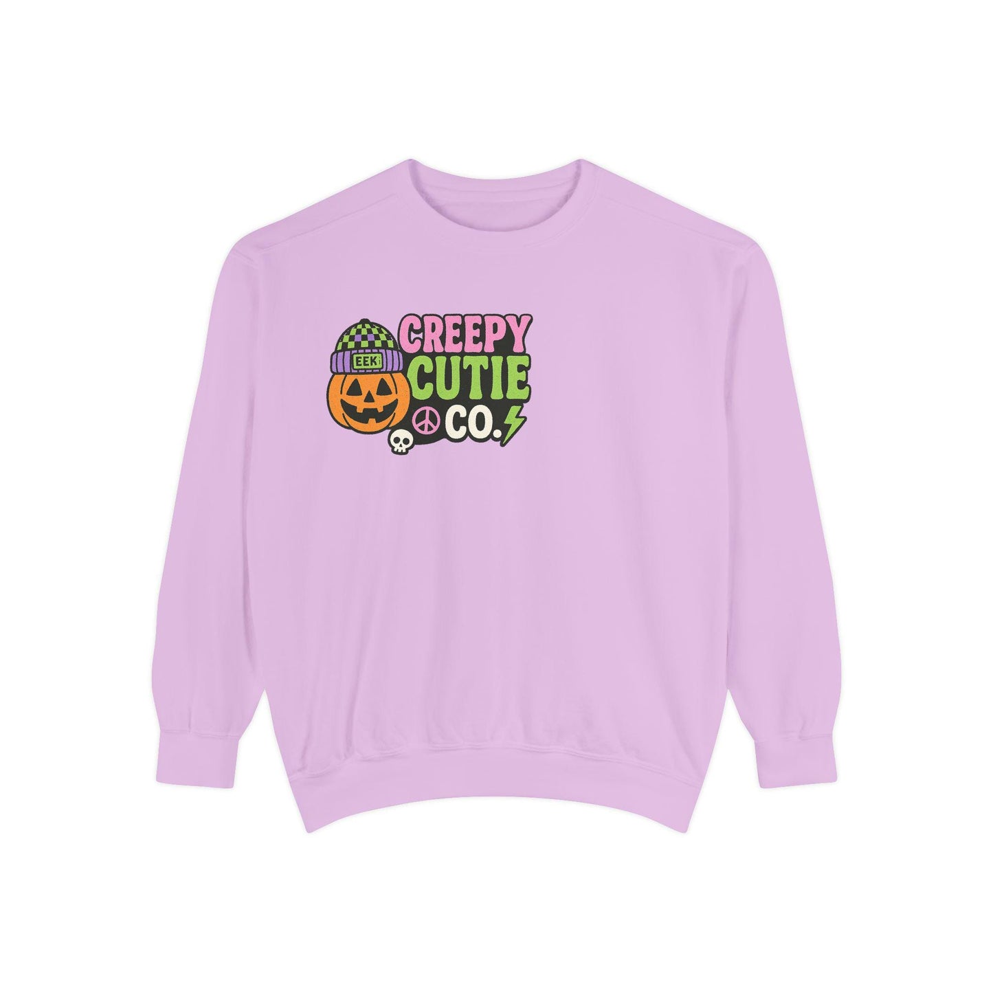 Halloween "creepy cutie" groovy pumpkin INSTANT digital download for tshirt sublimation or dtf