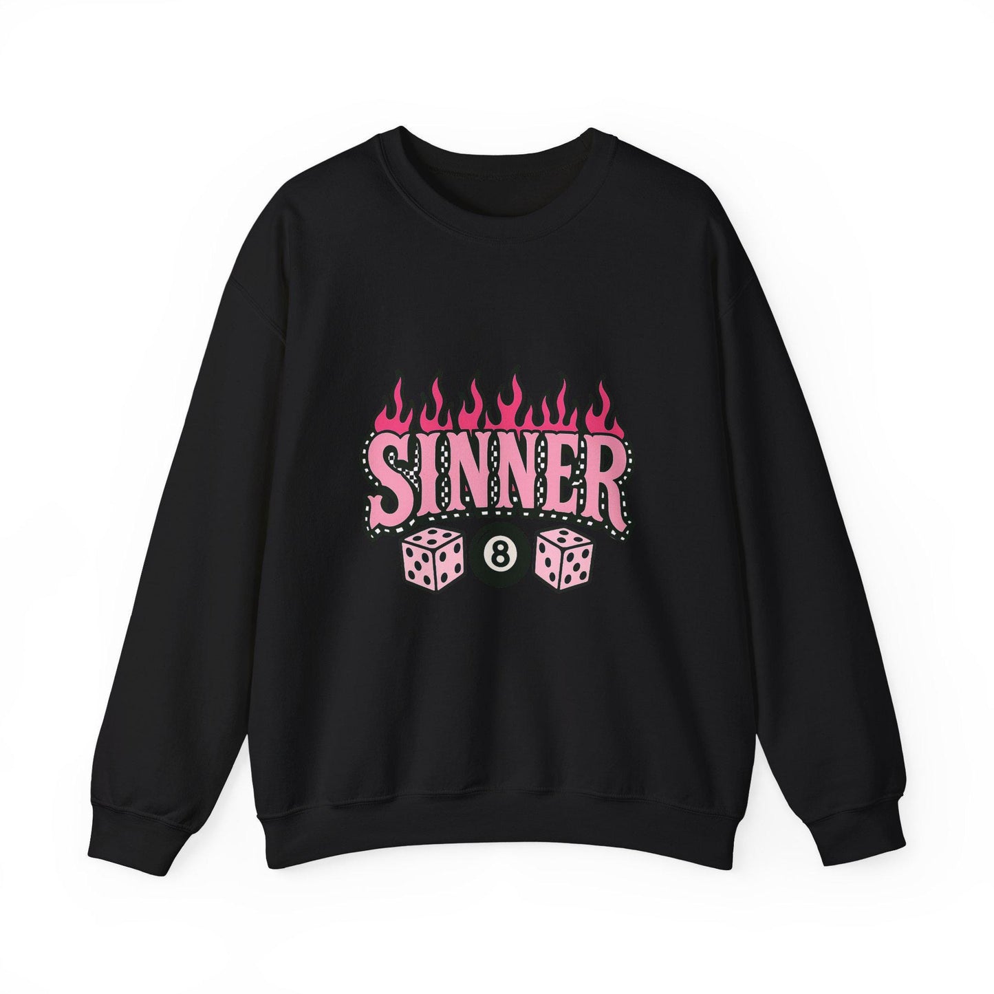 Edgy yallternative 8ball dice "sinner" PNG graphic INSTANT digital download for tshirt sublimation or dtf