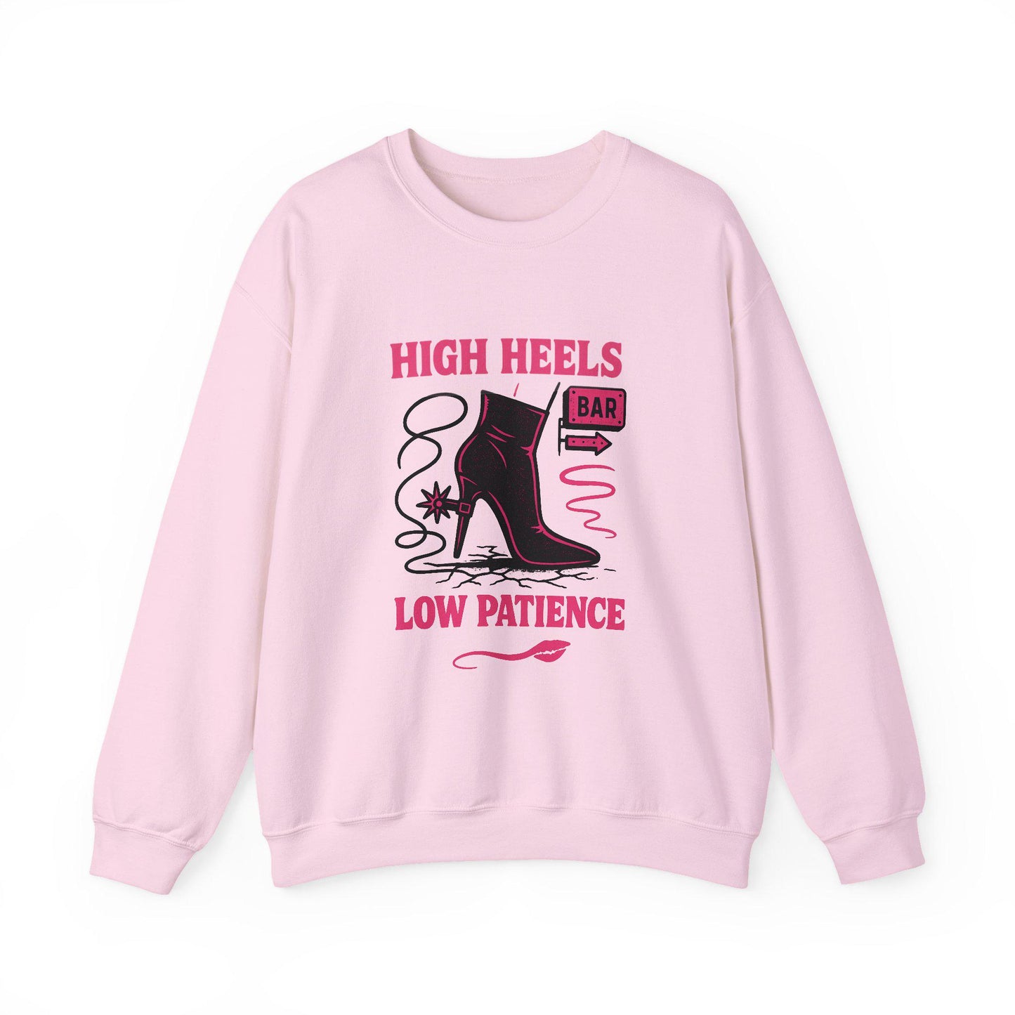 Edgy Pink western high heel spur png graphic INSTANT digital download for tshirt sublimation or dtf