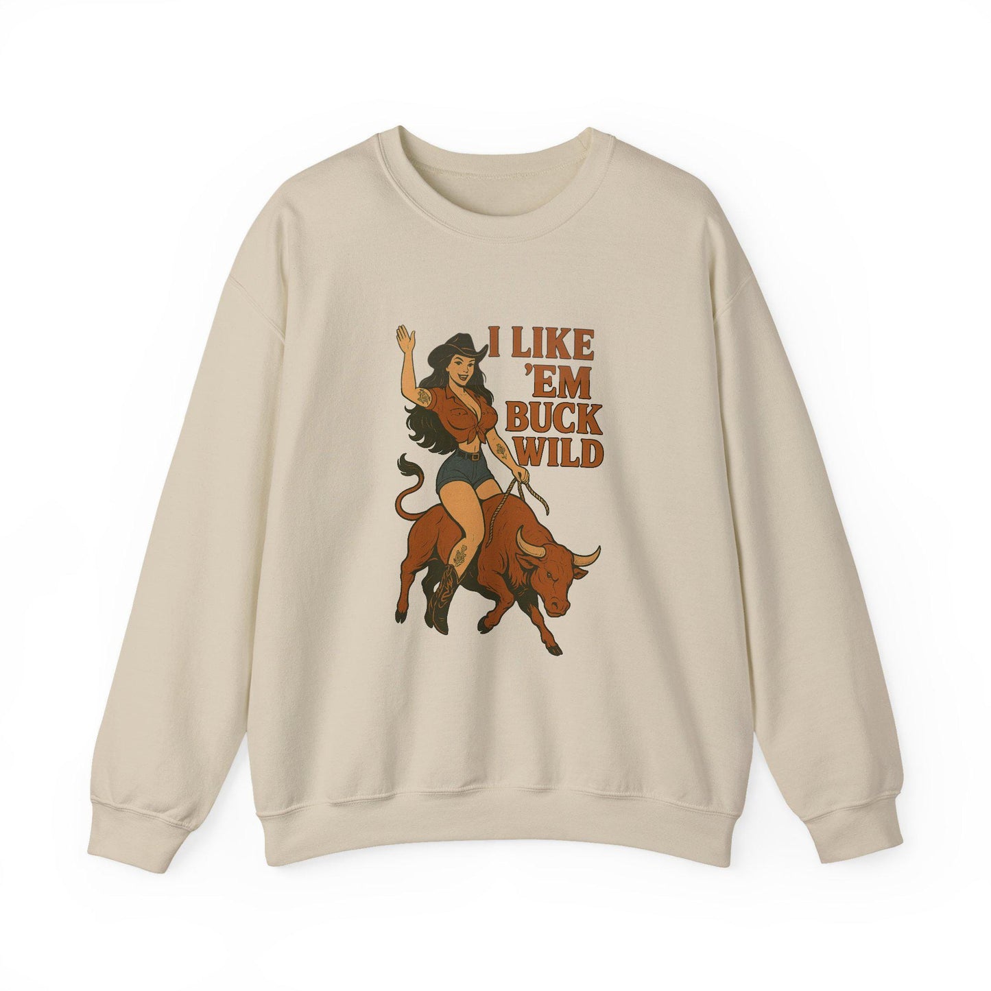 Western cowgirl "i like em buckwild" png graphic INSTANT digital download for tshirt sublimation or dtf
