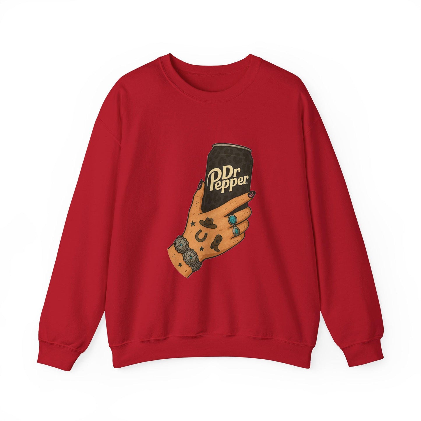 Western cowgirl yallternative dr pepper png graphic digital download for tshirt sublimation or dtf