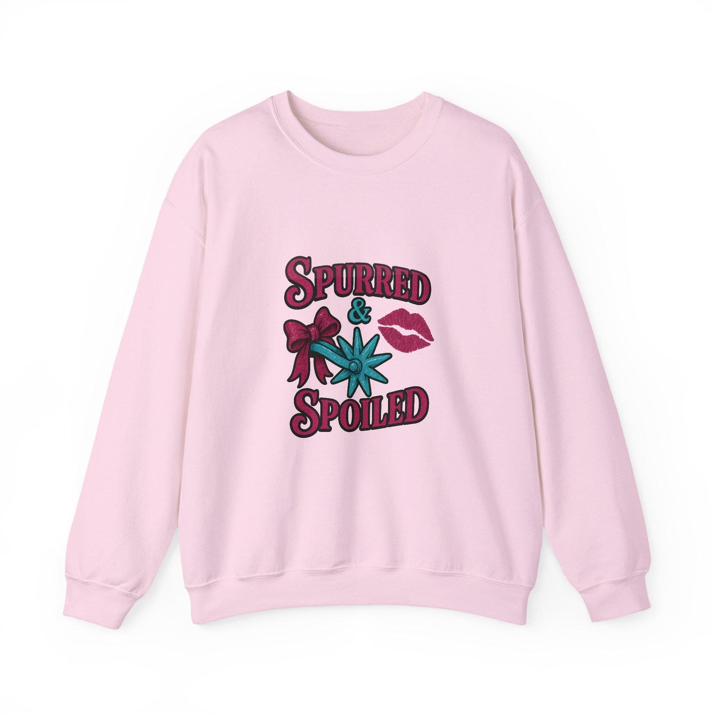 Spurred & spoiled bow spur and lip PNG graphic INSTANT digital download for tshirt sublimation or dtf