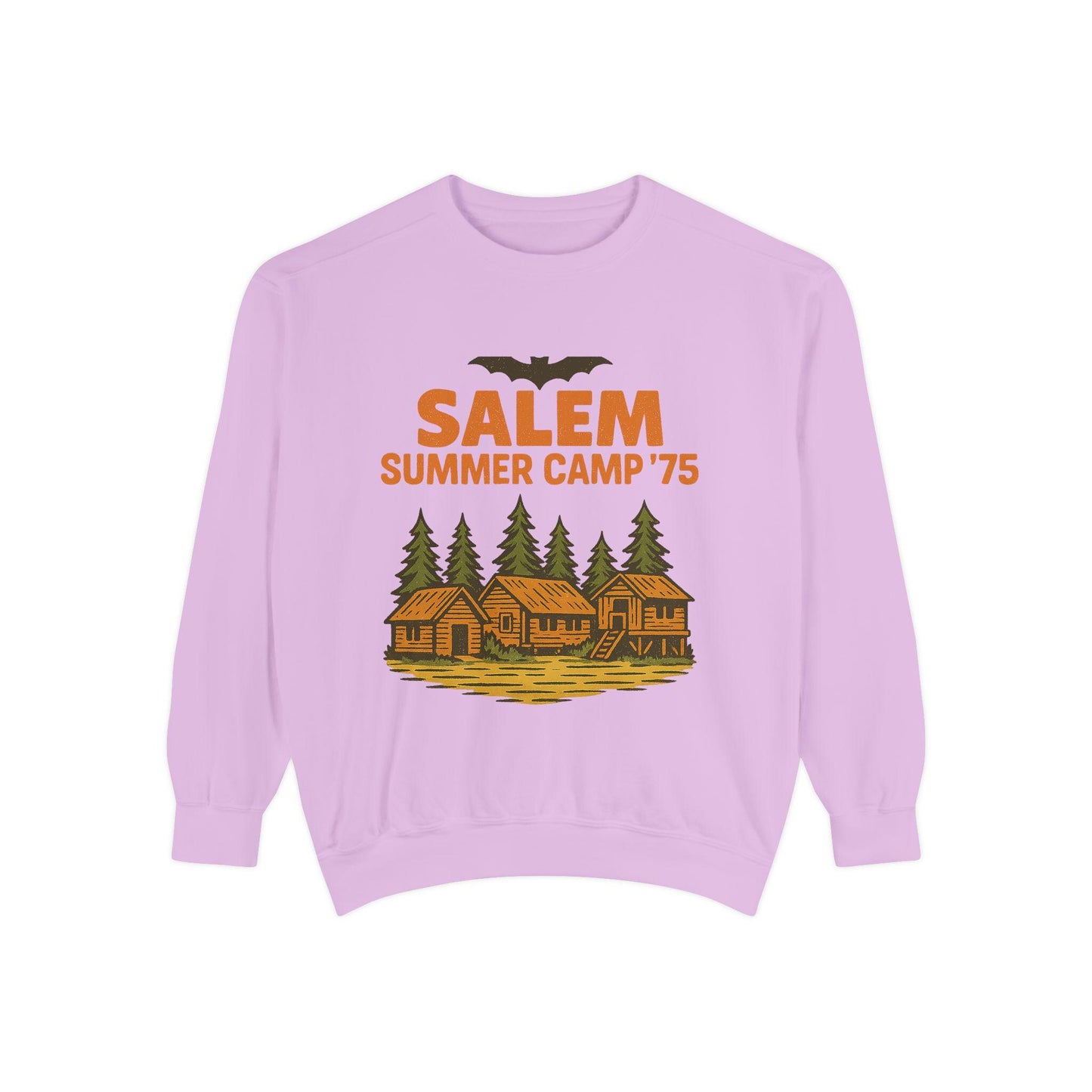 Vintage Salem summer camp halloween PNG graphic INSTANT digital download for tshirt sublimation or dtf