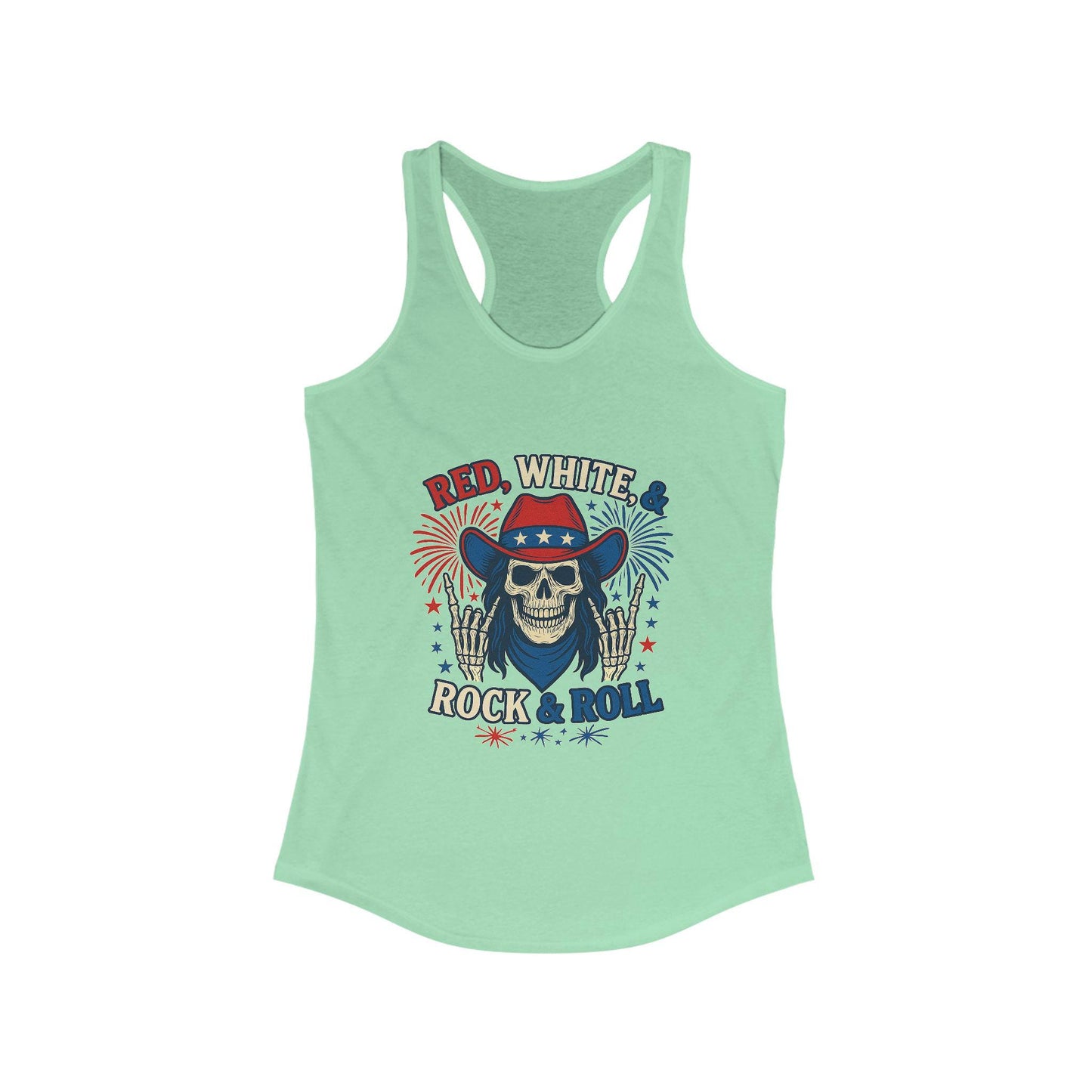 Western fourth of july American rock and roll yallternative skull png graphic for tshirt sublimation or dtf