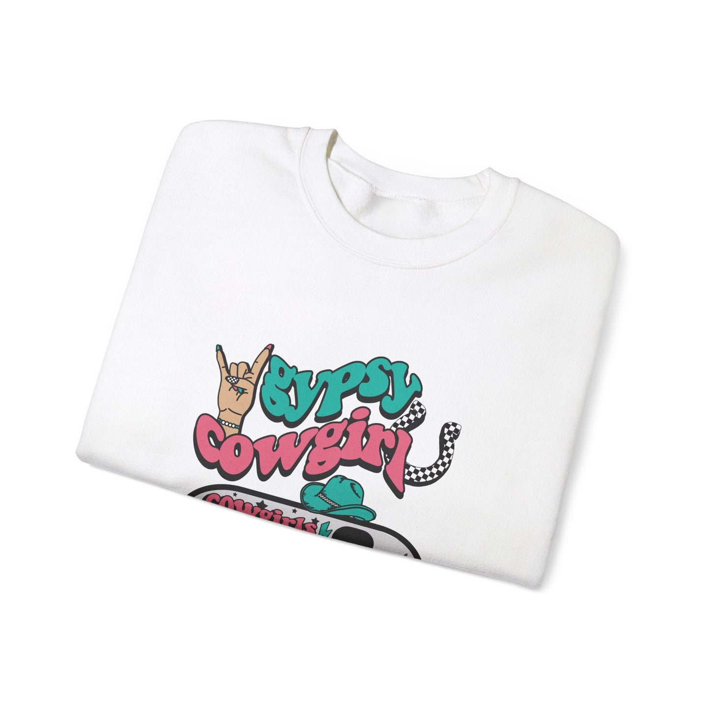 Gypsy cowgirl retro western camper graphic png sublimation design