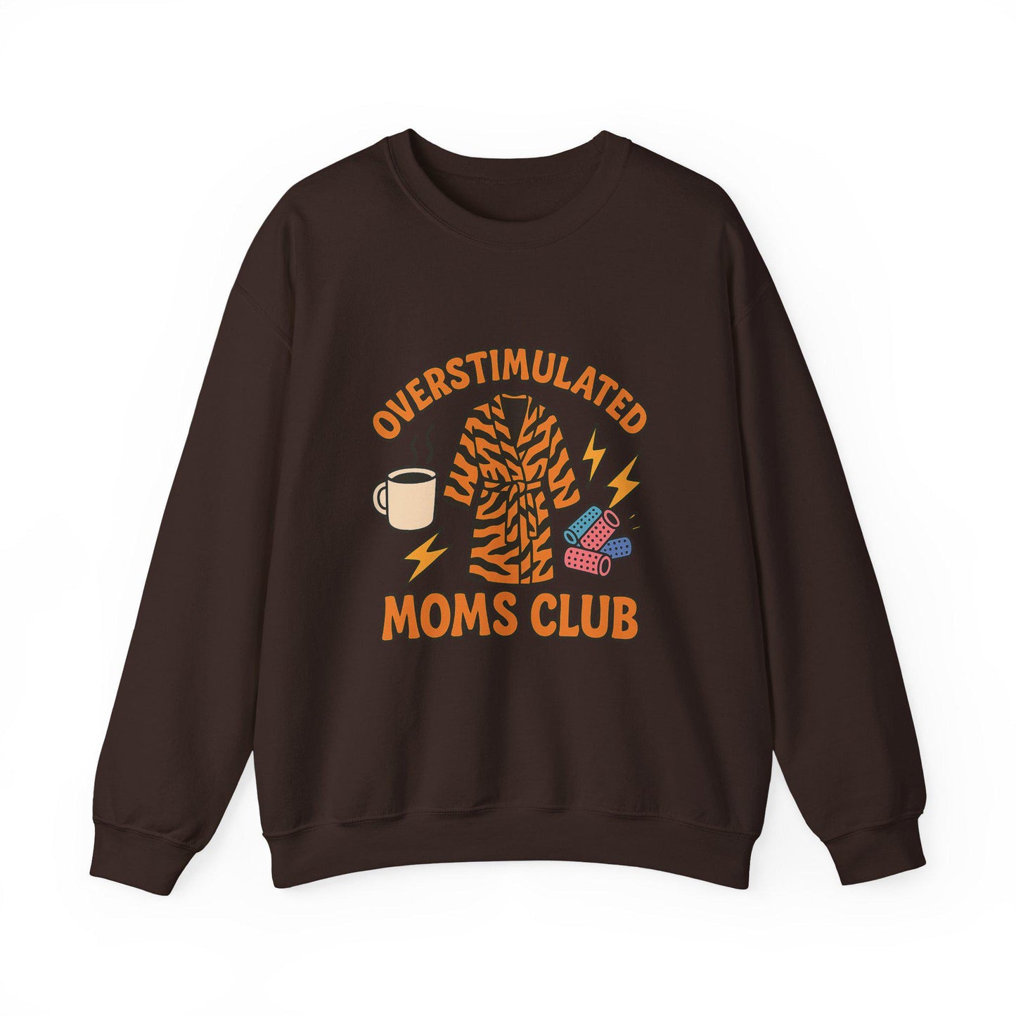 Overstimulated moms club PNG graphic INSTANT digital download for tshirt sublimation or dtf