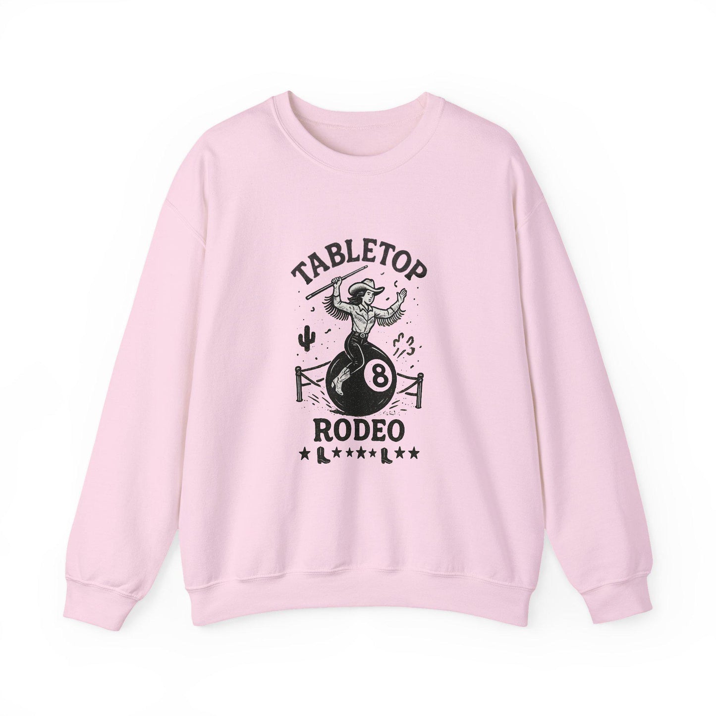 Western cowgirl riding 8ball rodeo png graphic INSTANT digital download for tshirt sublimation or dtf