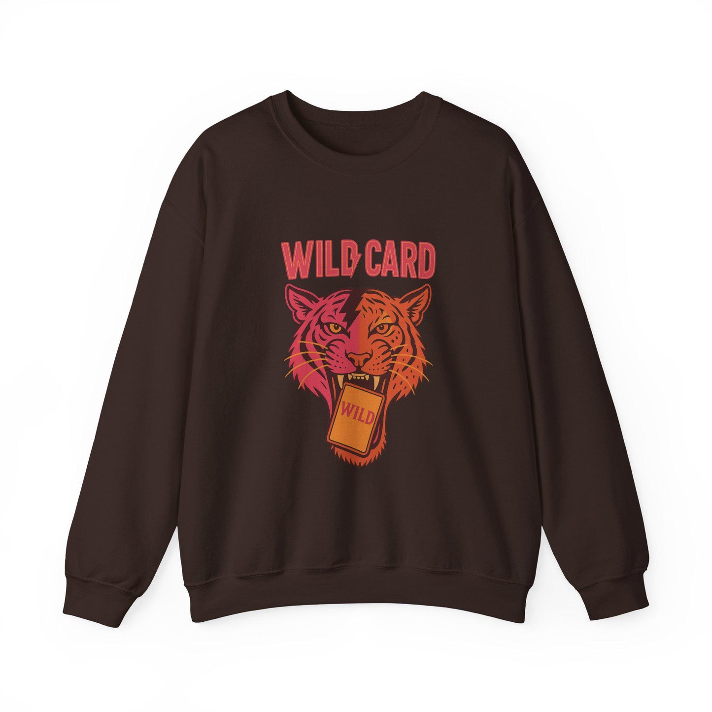 Wild card vintage tiger png graphic INSTANT digital download for tshirt sublimation or dtf