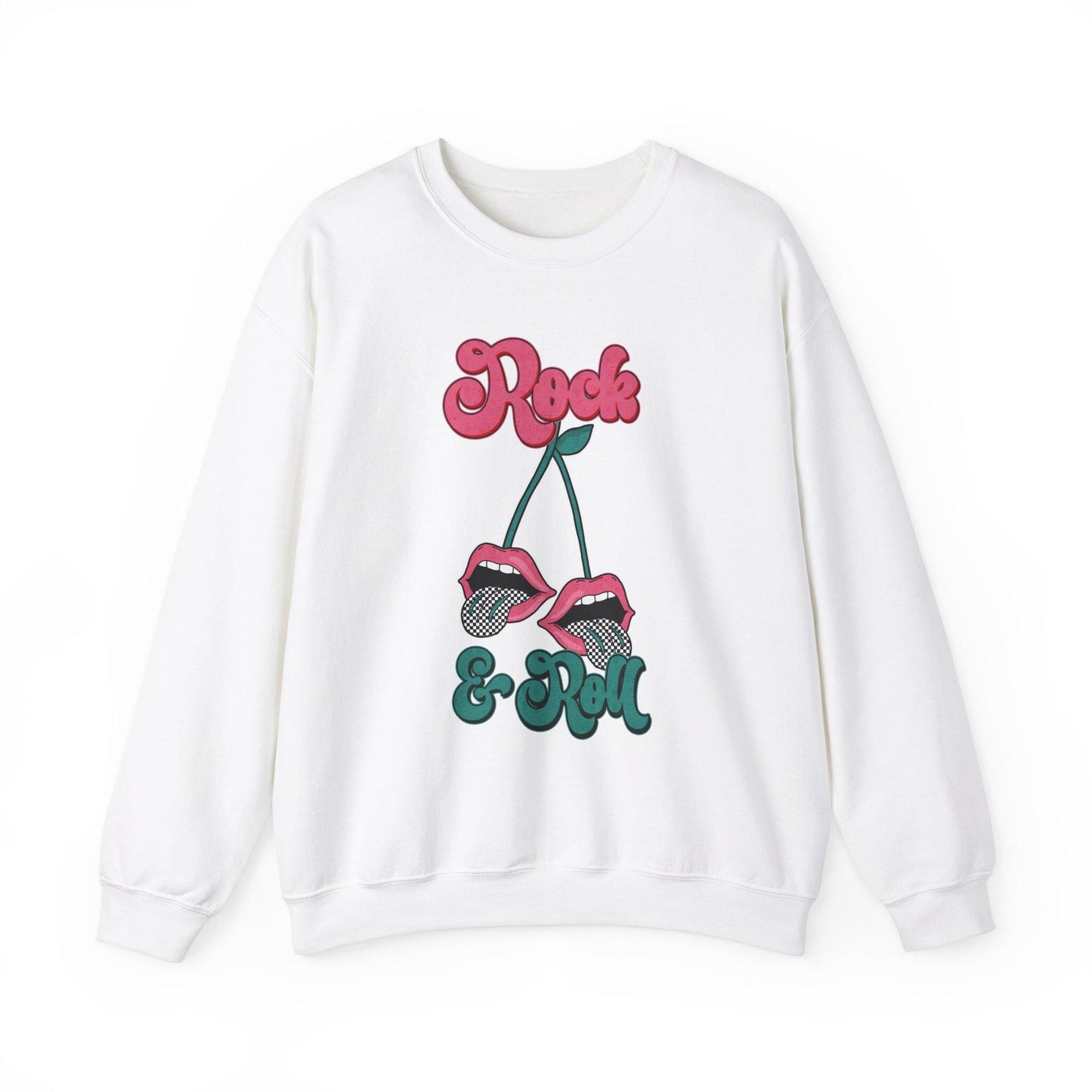 Rock and roll mouth tongue Png Band tshirt sublimation design digital download cherry mouth design