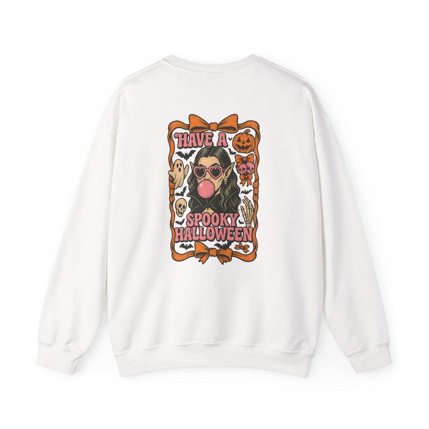 Spooky cute Halloween vampire bubblegum PNG graphic digital downloads for tshirt sublimation or dtf