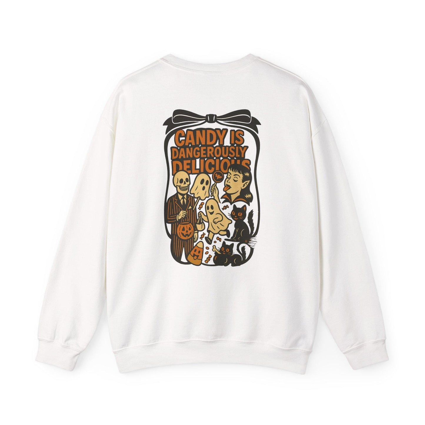 Vintage halloween vampire candy skull ghost PNG graphic with matching logo digital downloads for tshirt sublimation or dtf