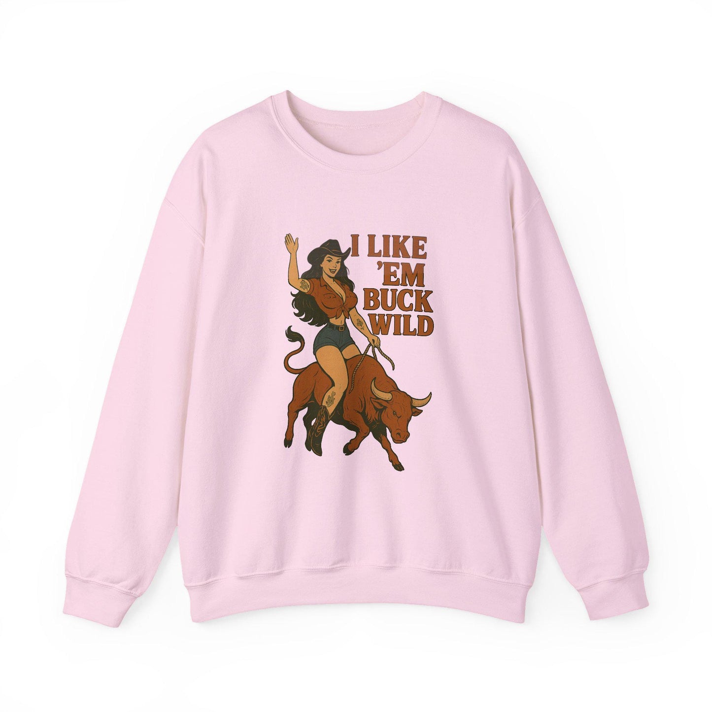 Western cowgirl "i like em buckwild" png graphic INSTANT digital download for tshirt sublimation or dtf