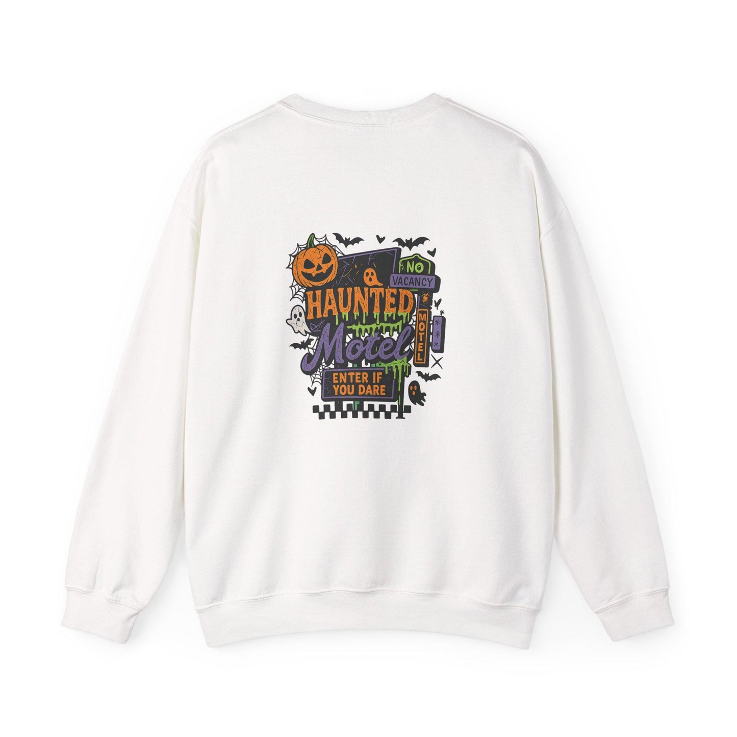 Vintage haunted Motel Halloween PNG graphic INSTANT digital downloads for tshirt sublimation or dtf