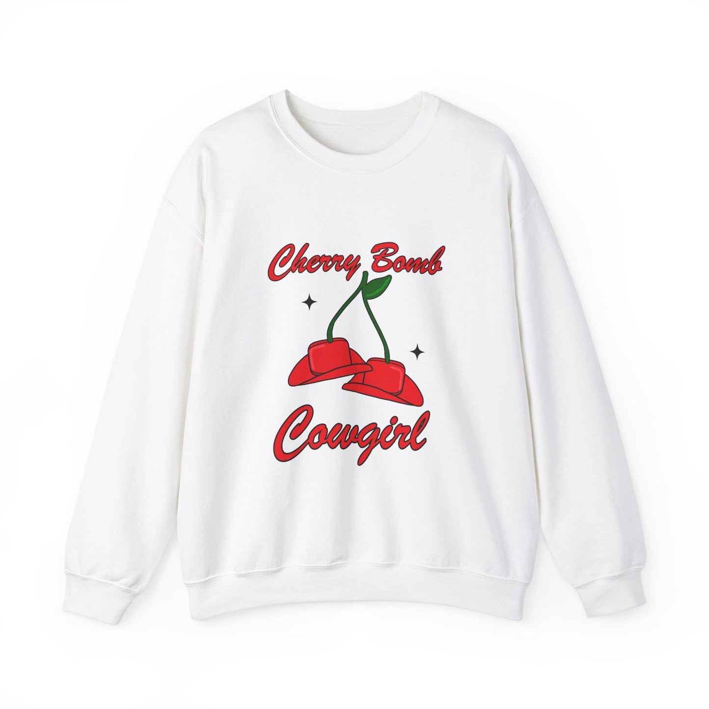 Cherry bomb cowgirl hat cherry retro graphic png instant digital download for sublimation or dtf