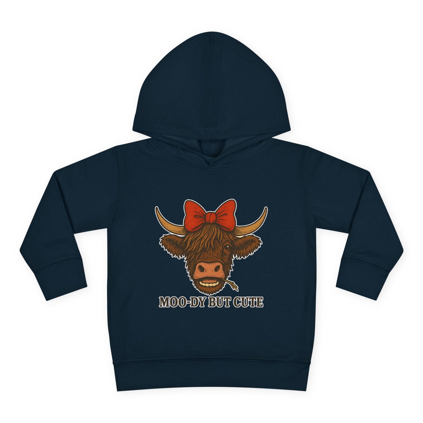 Kids moody but cute farm cow with bow graphic design digital download for sublimation or dtf