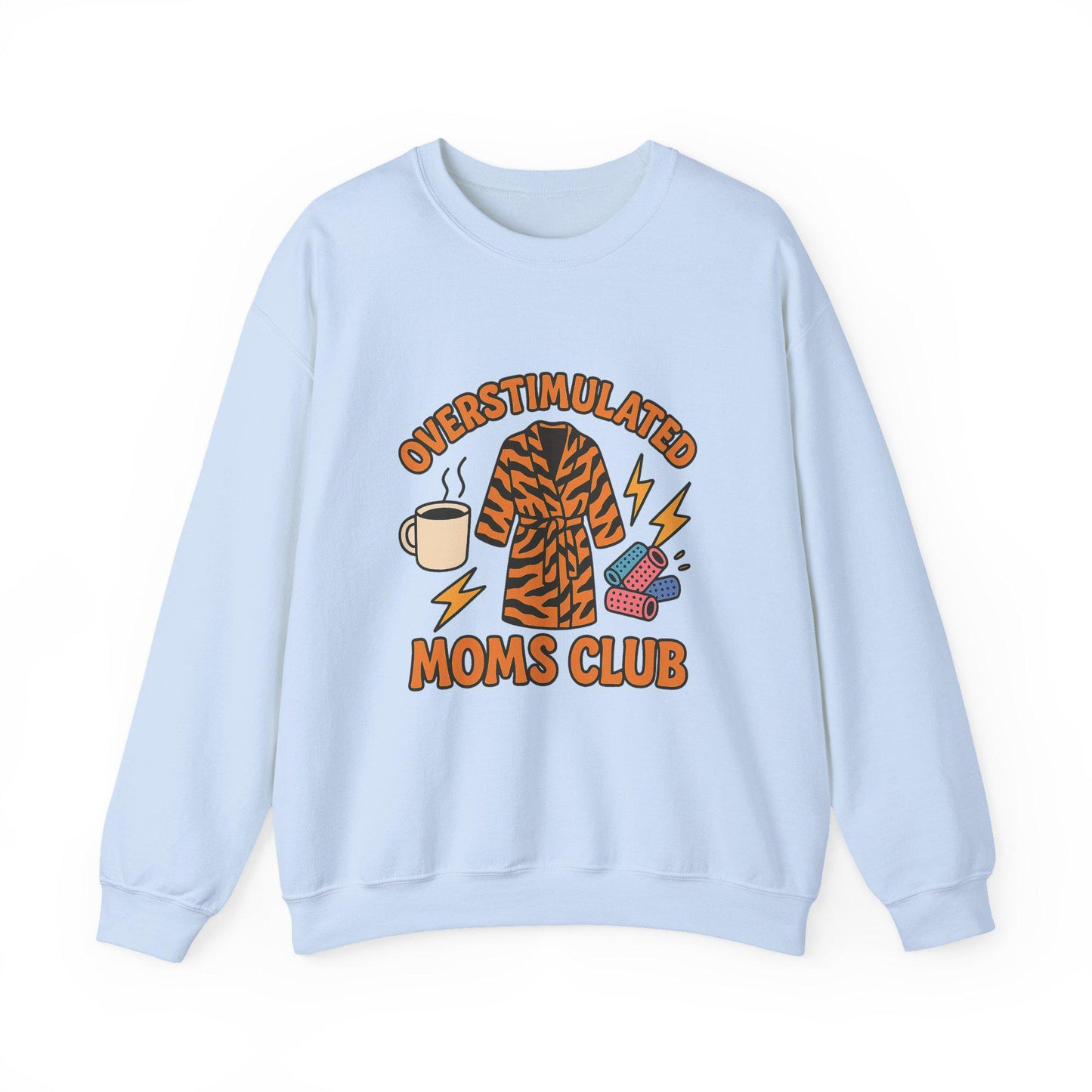 Overstimulated moms club PNG graphic INSTANT digital download for tshirt sublimation or dtf