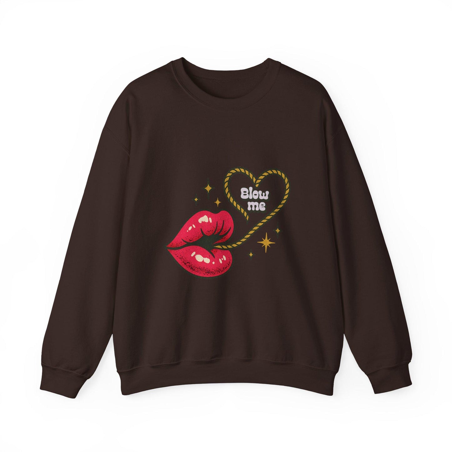 Retro Lips “Blow Me” PNG | Cheeky Valentine Sublimation | Edgy DTF T‑Shirt Design