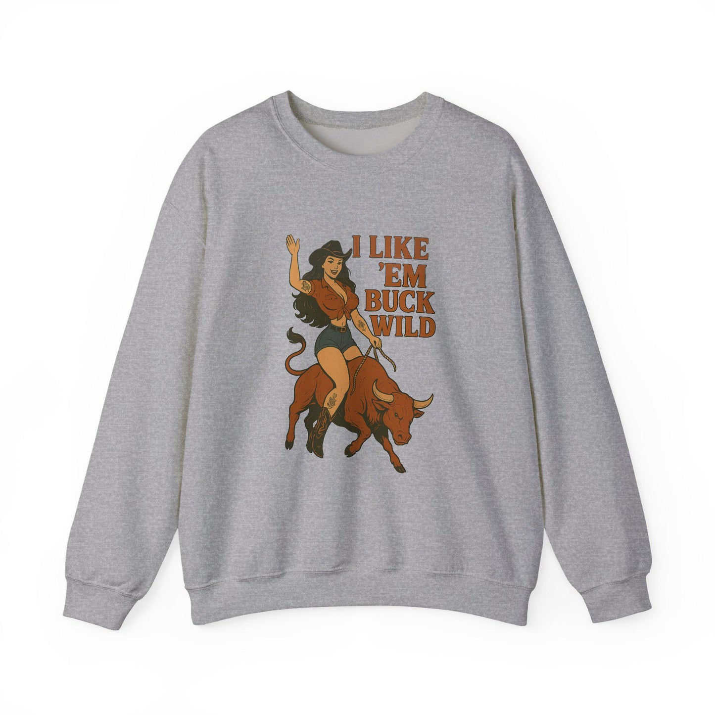 Western cowgirl "i like em buckwild" png graphic INSTANT digital download for tshirt sublimation or dtf
