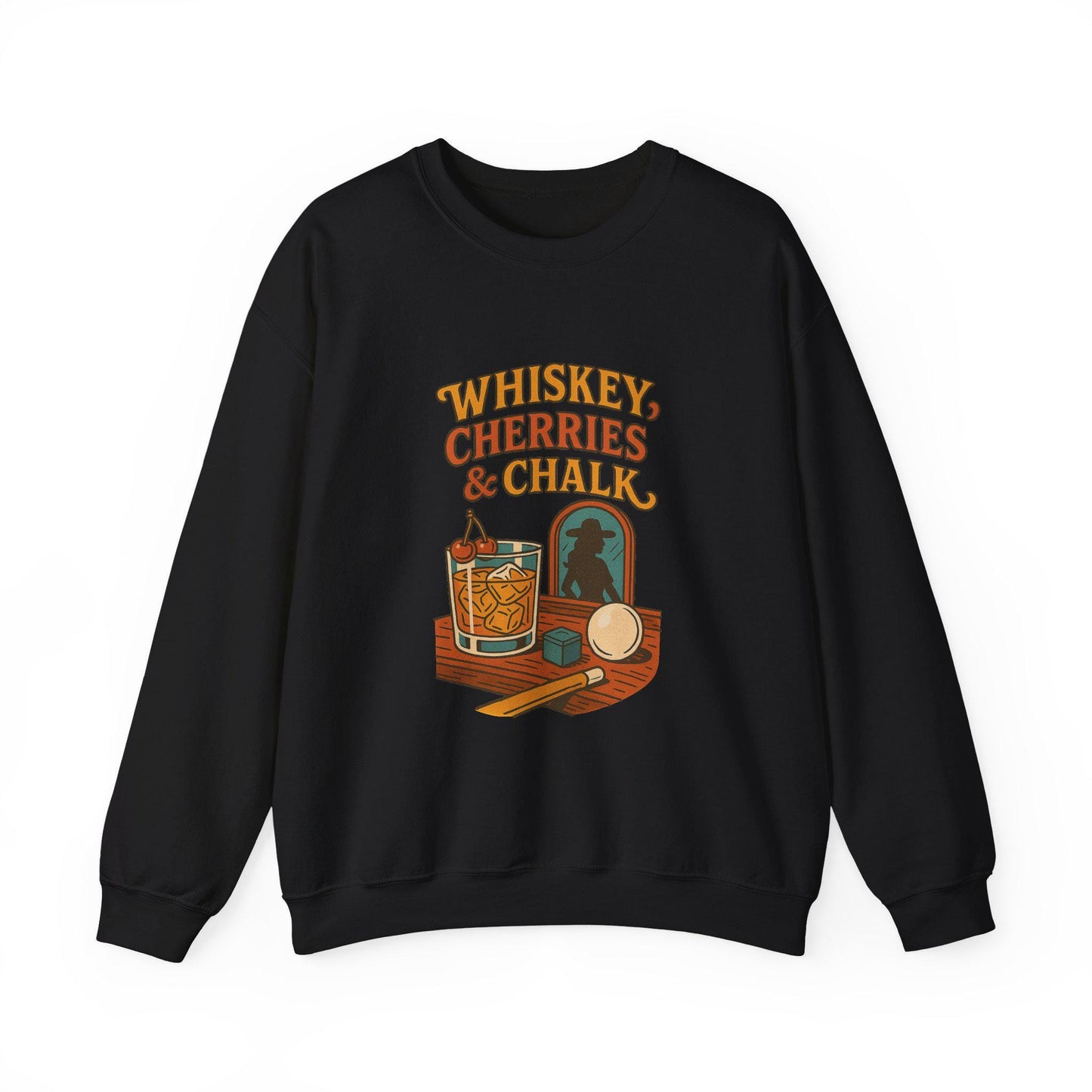 Western whiskey cherries and chalk cowgirl bar png graphic INSTANT digital download for tshirt sublimation or dtf