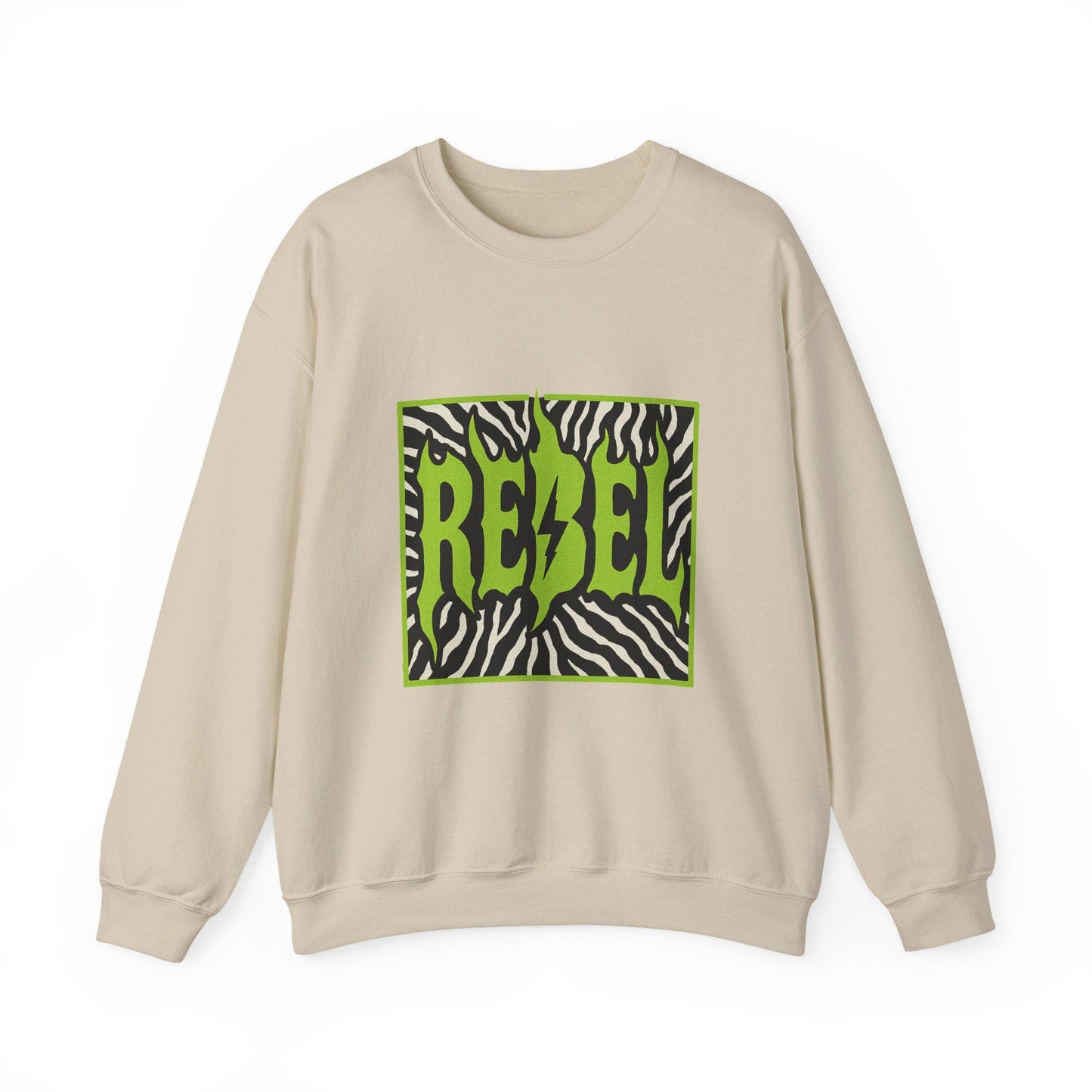 Edgy yallternative "rebel" zwbra print lightning bolt PNG graphic INSTANT digital download for tshirt sublimation or dtf