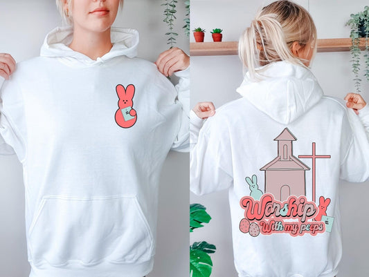 Easter peeps PNG peeps Sublimation easter designs Bible verse shirt design pastel Easter shirt design